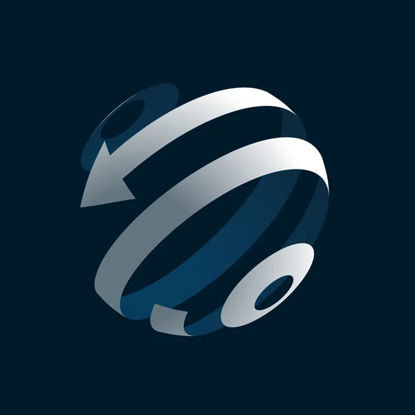 Esfera Logo — Archivo Imágenes Vectoriales