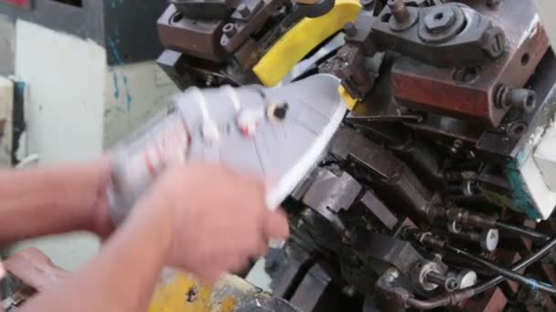 Processus de fabrication de chaussures 