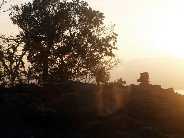 Vue du lever du soleil Phatam — Photo