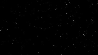 Gece parıldayan yıldızlı gökyüzü. Evrenin ve yıldızların arkaplan boşluğu.