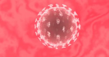 Virüs Covid-19 metin için ekranda.