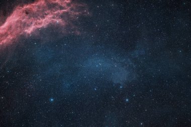 Beautiful starry sky wallpaper. Deep space background with stars 