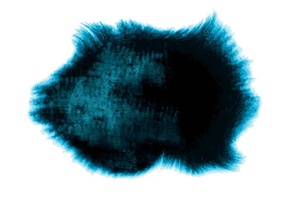 Acuarela Fondo Negro Azul — Archivo Imágenes Vectoriales