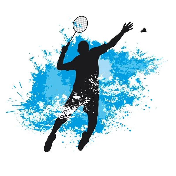 Badminton spor grafiği dinamik arkaplan.