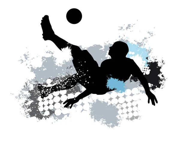 Soccer Sport Graphic Dynamic Background — Stok Vektör