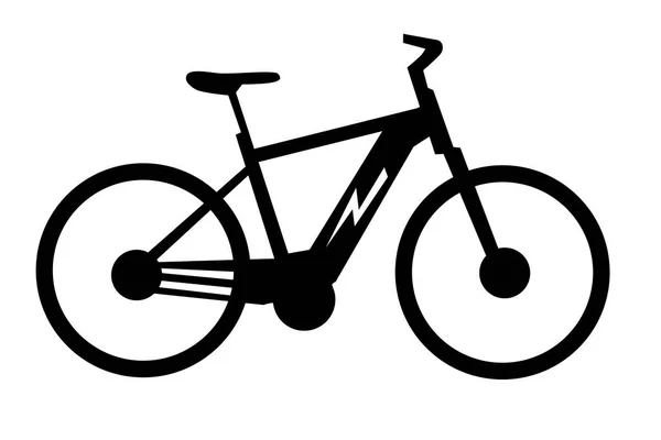 Gráfico Movilidad Con Bicicleta — Archivo Imágenes Vectoriales
