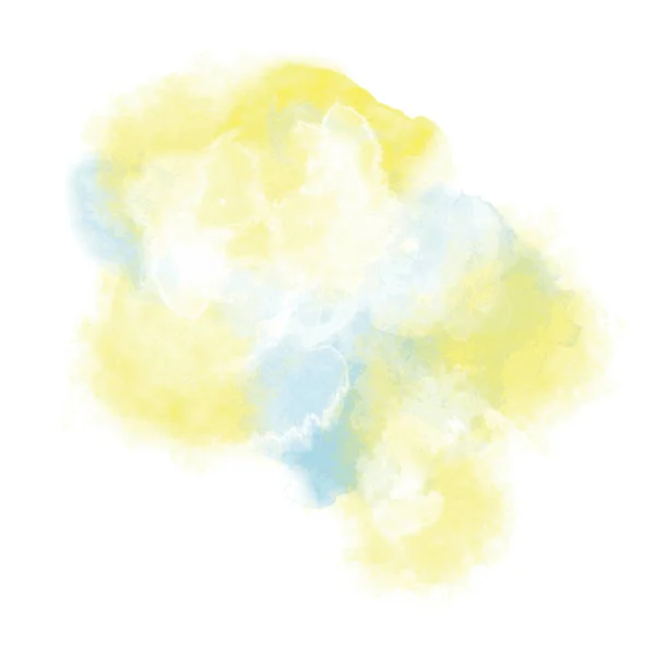 Colorful Watercolor Illustration White Background — Vettoriale Stock