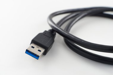 USB3 izole kablosu arka plan