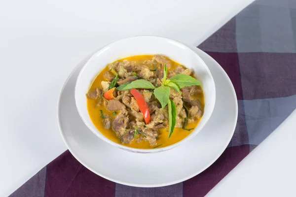 Panang Curry com carne — Fotografia de Stock