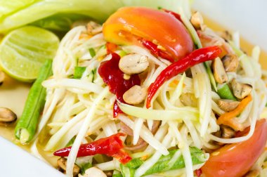 Papaya salatası, Tay 