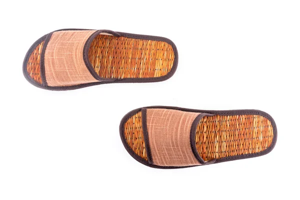 Thai Sandal made from reed plant — Stock Photo, Image