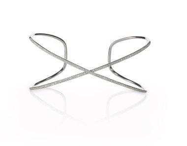 Takı Pırlanta cuff bilezik