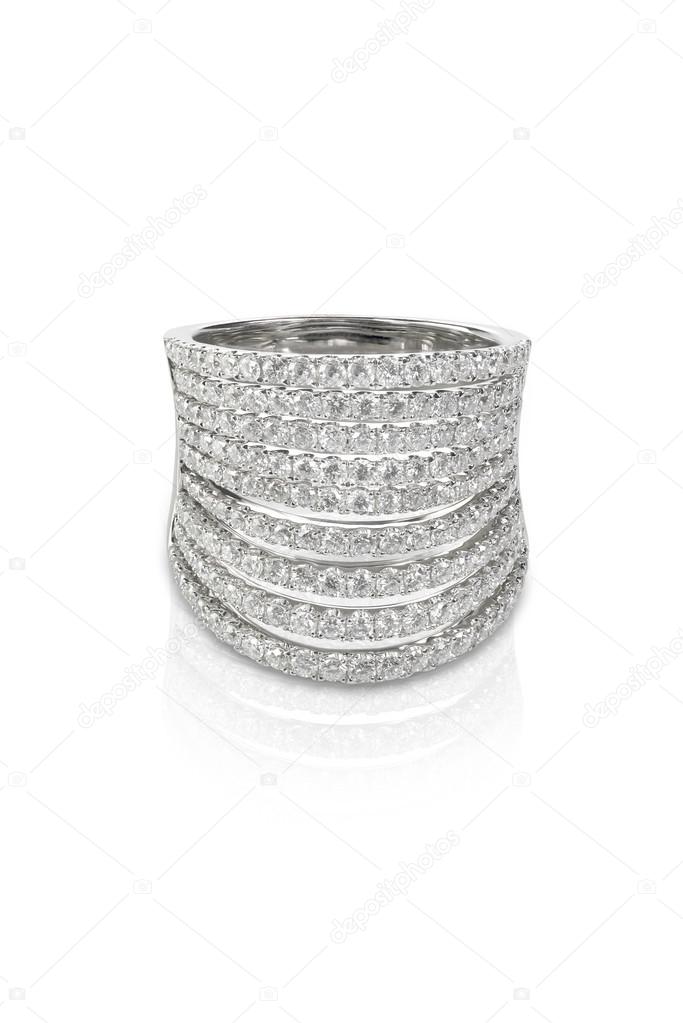 Beautiful Diamond Wedding Anniversary Band Ring