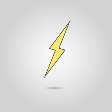 Gölge şimşek simgesi