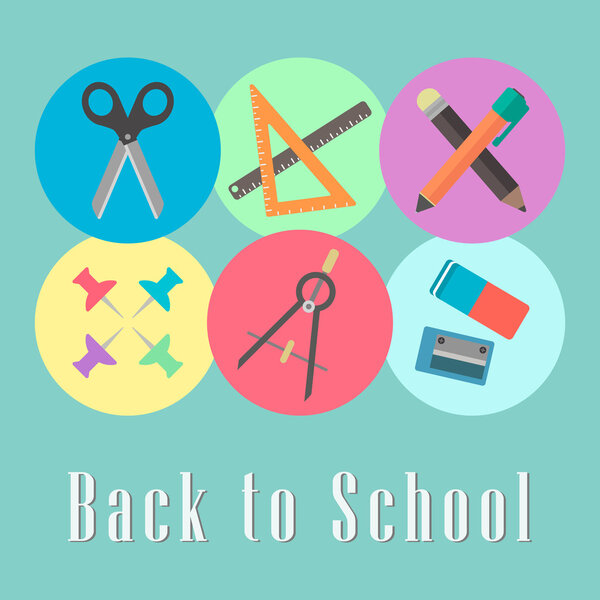 back to school conception, chancellery set