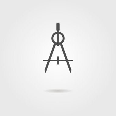 gölge ile pergel simgesi