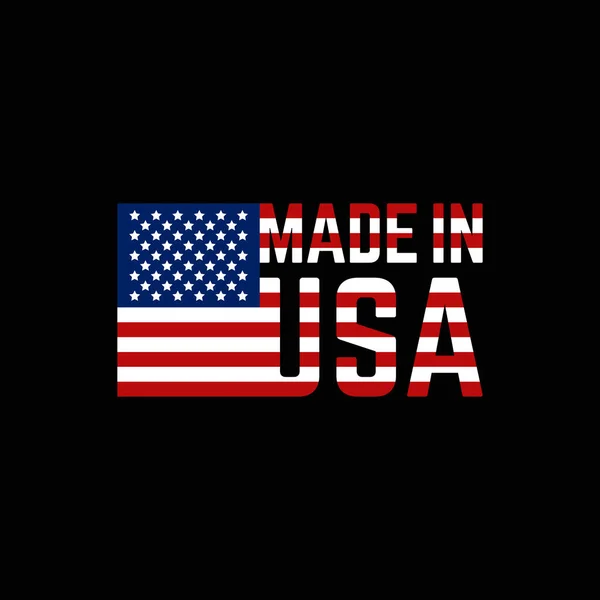 Made in united states of america logo — Stockvektor