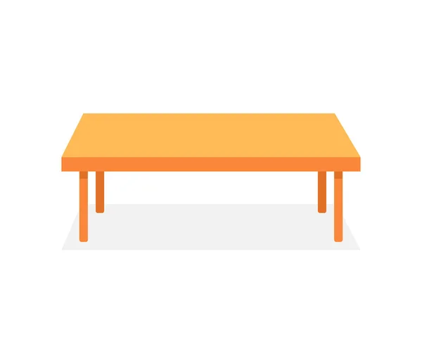 Brown table like corporate desk — Image vectorielle