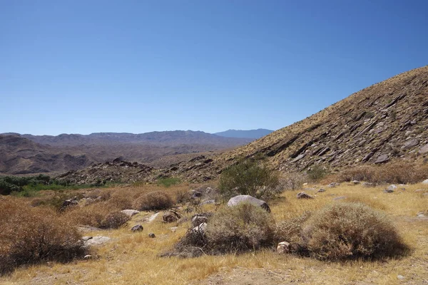 Californische Woestijn Landschap Het San Jacinto Gebergte — Stockfoto