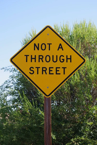 Street Traffic Warning Sign — ストック写真