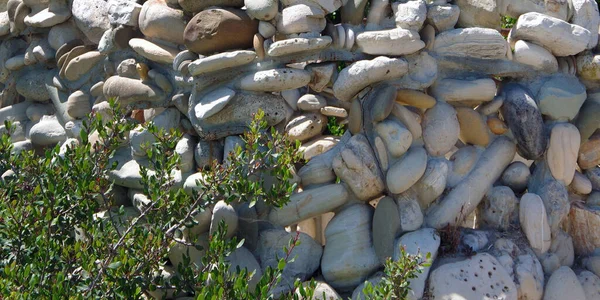 Pared Piedras Naturales Rocas — Foto de Stock