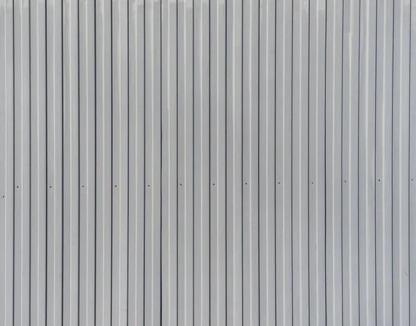 Гофрированное Железо Текстура Фрагмента Серый Металл Экструдированная Поверхность — стоковое фото