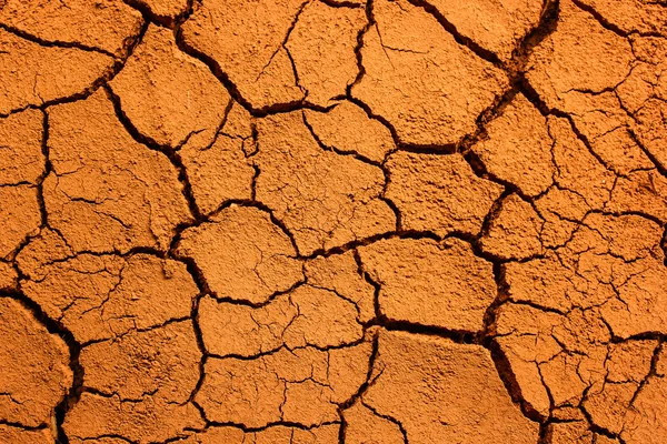 乾燥した土壌の質感の背景 — ストック写真