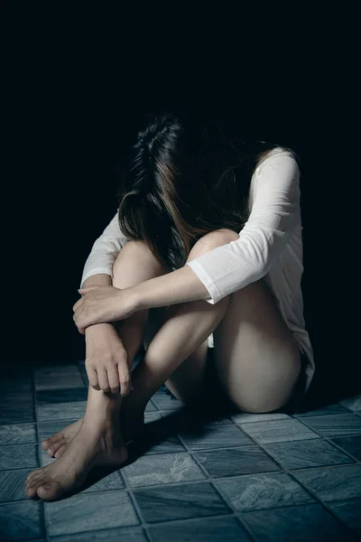 Stop Abuso Sessuale Concetto Stop Alla Violenza Contro Donne Giornata — Foto Stock