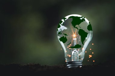 alternatif enerji, yenilenebilir enerji, enerji tasarrufu, güneş ve finans lambası, finans bankacılığı büyümesi, enerji stoku yatırımı, Dünya Bakım Günü, dünya çevre günü konsepti