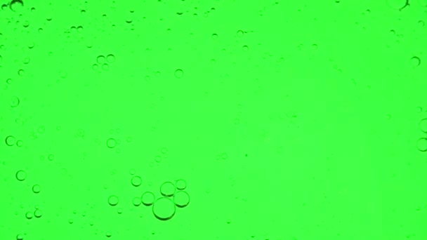 缓慢运动中的油泡污迹 渐变照明 广告背景 — 图库视频影像