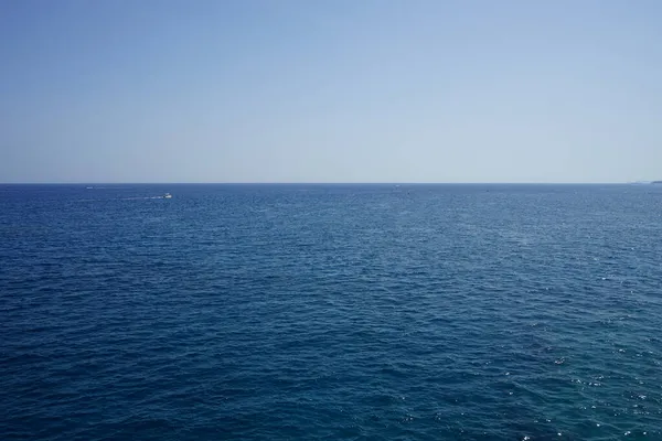 Magnífico Paisaje Marítimo Del Mar Mediterráneo Con Costa Rocosa Isla — Foto de Stock