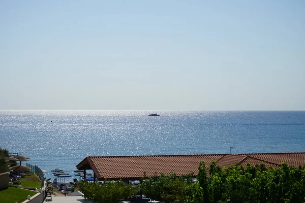 Meerblick Von Der Küste Von Kolympia Rhodos Griechenland — Stockfoto