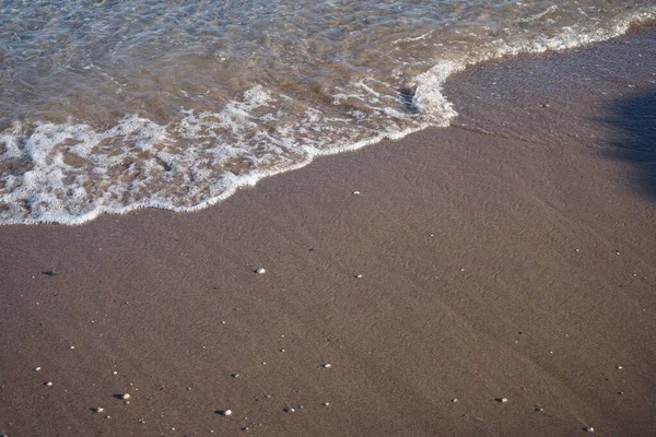 Spiaggia Sabbia Kolympia Rhodes Greece — Foto Stock