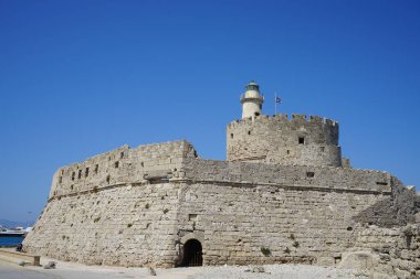 Aziz Nikolaos Kalesi. Rodos, Yunanistan  