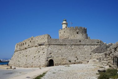 Aziz Nikolaos Kalesi. Rodos, Yunanistan  