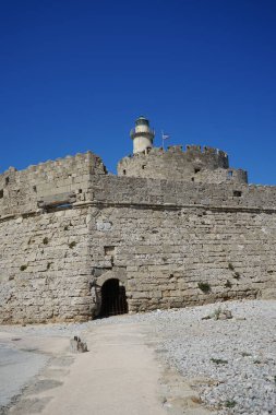 Aziz Nikolaos Kalesi. Rodos, Yunanistan  