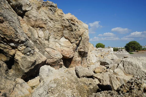 View Kolymbia Rock Archangelos Kolimpia Village Rhodes Greece — Stockfoto