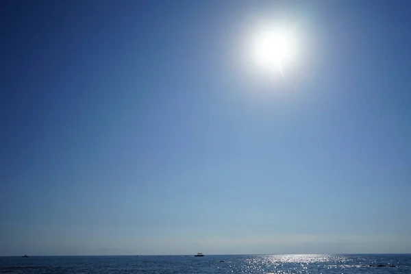 Sea Sun September Kolimpia Rhodes Greece — стоковое фото
