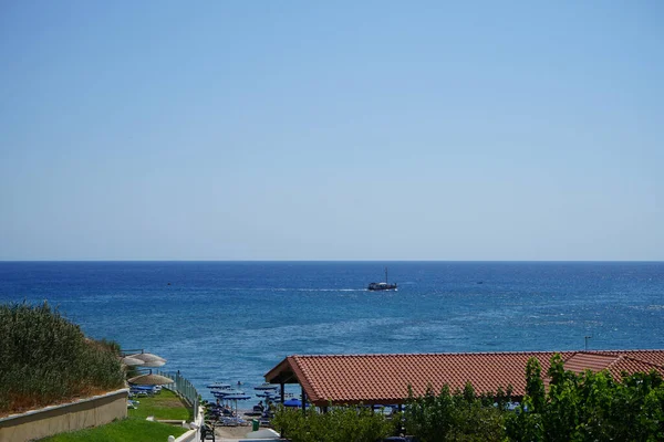 Sea Coast Village Kolympia Rhodes Greece — стоковое фото