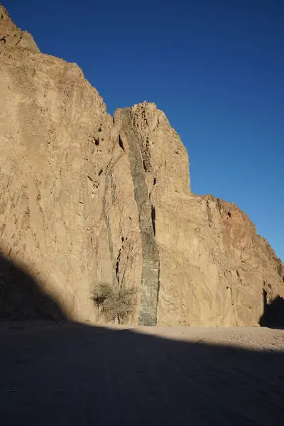 Krásná Horská Krajina Blízkosti Malakot Mountain Oasis Wadi Gnai Dahab — Stock fotografie