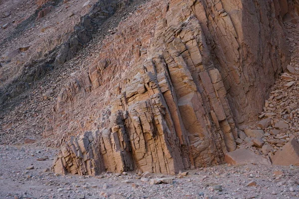 Krásná Horská Krajina Blízkosti Malakot Mountain Oasis Wadi Gnai Dahab — Stock fotografie