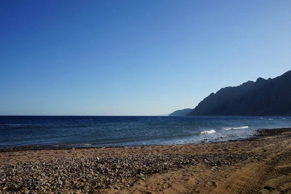 Beautiful Seascape Red Sea Gulf Aqaba Dahab South Sinai Governorate — Stock Photo, Image