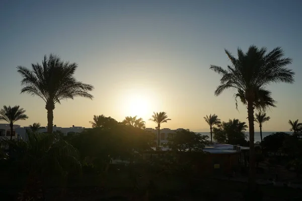Sunrise Gulf Aqaba Happy Life Village Dahab South Sinai Governorate — Stock Photo, Image