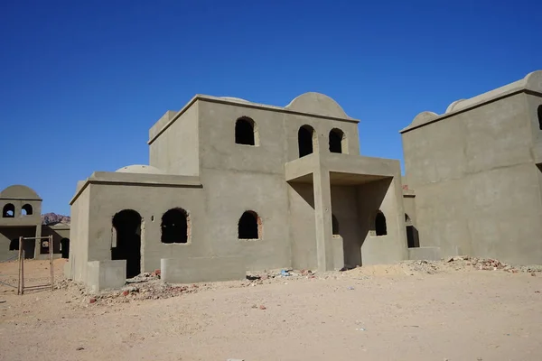 Architecture Egypte Bâtiments Modernes Construction Egypte Dahab Gouvernorat Sinaï Sud — Photo