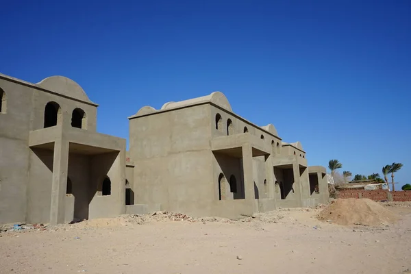 Architecture Egypte Bâtiments Modernes Construction Egypte Dahab Gouvernorat Sinaï Sud — Photo