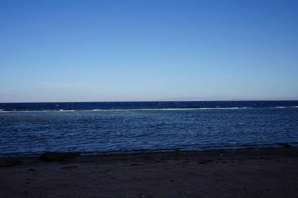 Magnífica Costa Del Mar Rojo Golfo Aqaba Dahab Provincia Del — Foto de Stock