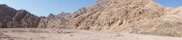 Fotografické Panorama Krásná Horská Krajina Blízkosti Malakot Mountain Oasis Dahab — Stock fotografie