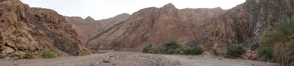 Panorama Photo Superbe Paysage Sur Route Touristique Proximité Oasis Malakot — Photo