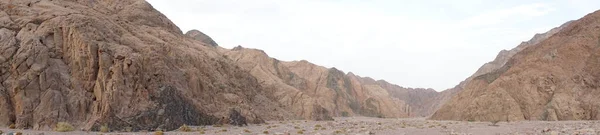 Fotoutsikt Underbart Landskap Turistvägen Närheten Malakot Mountain Oas Dahab Södra — Stockfoto