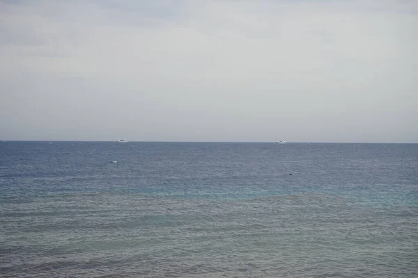 Akabe Körfezi Ndeki Kızıl Deniz Deki Gemiler Dahab Güney Sina — Stok fotoğraf